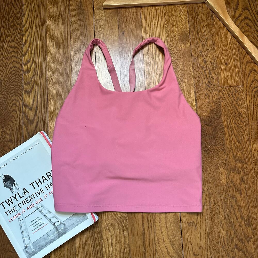 Old Navy Pink Longline Sports Bra